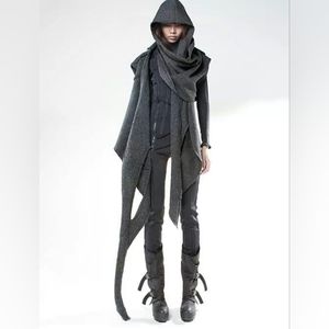 Demobaza shepard top shawl New without tags never worn post apocalyptic